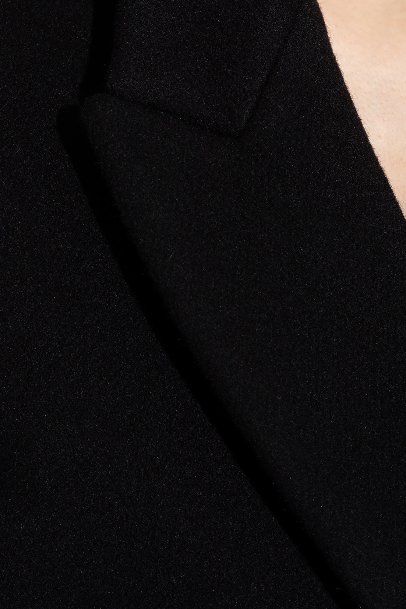 Black 'Theodore' double-breasted coat Isabel Marant